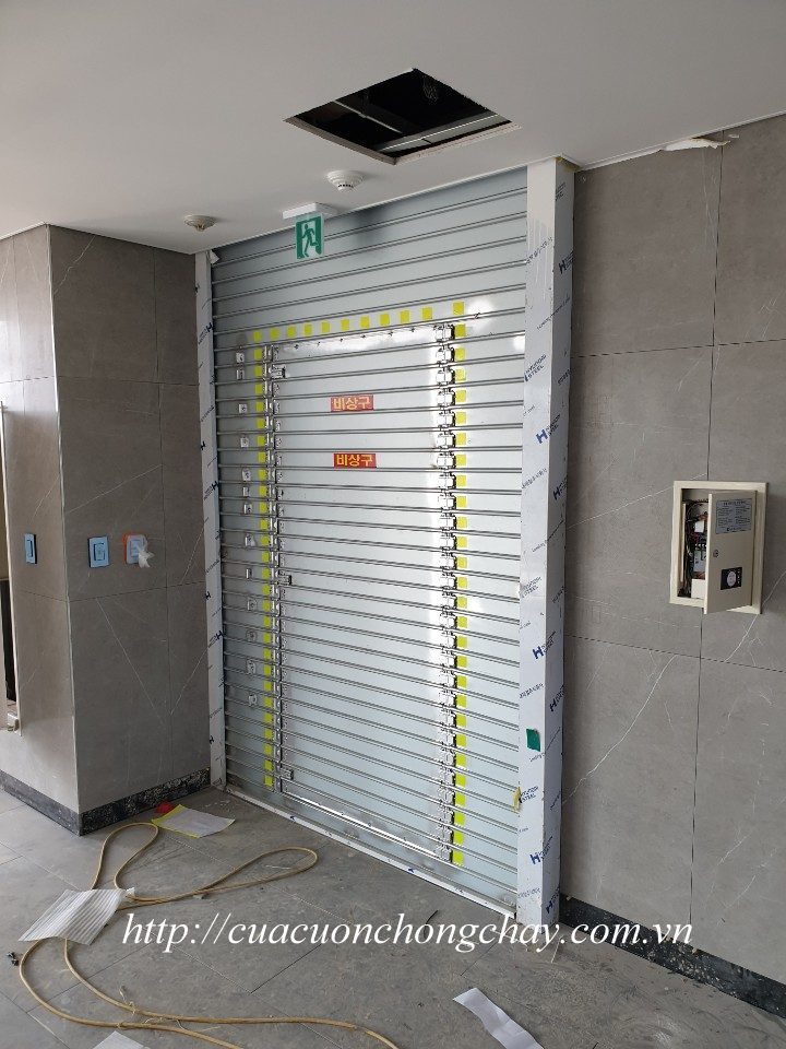 Cửa cuốn ngăn cháy shutter door