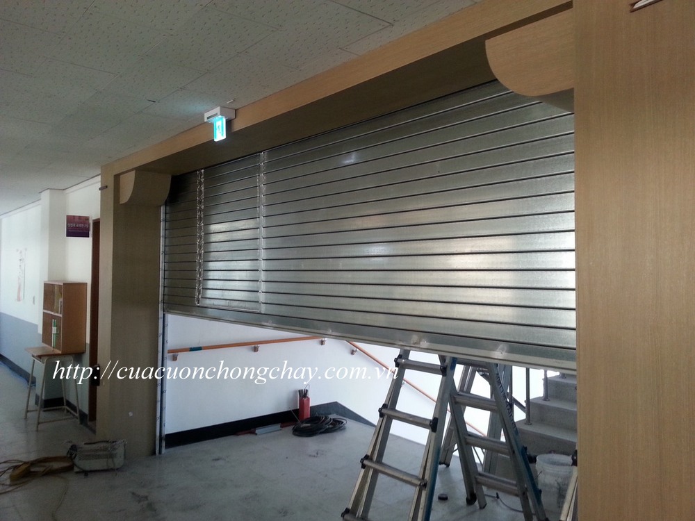 Cửa cuốn chống cháy bằng thép (EGI), FC85 dùng cho tòa nhà