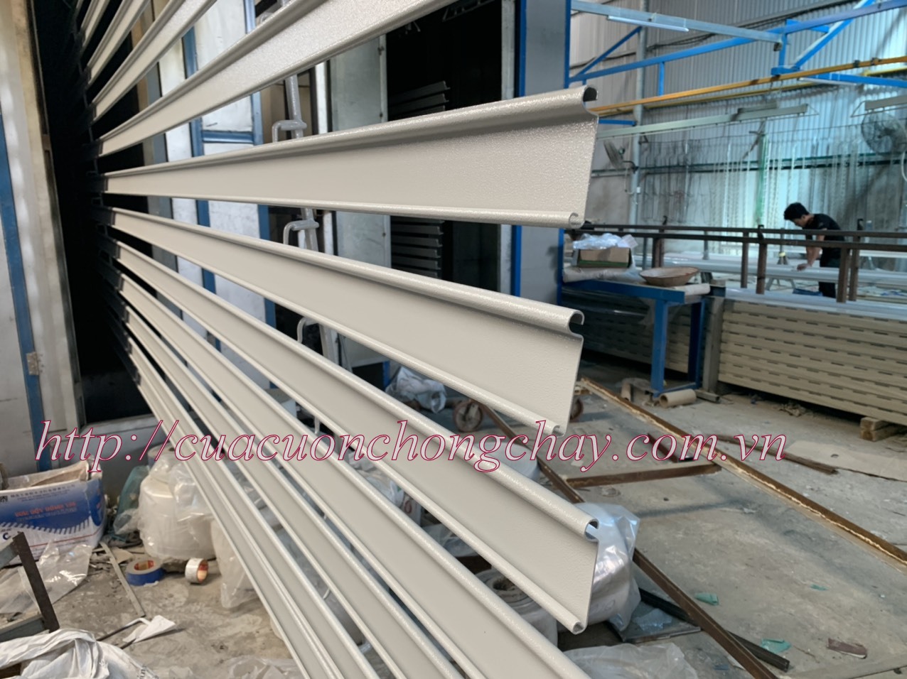 Cửa cuốn chống cháy tại Bình Định
