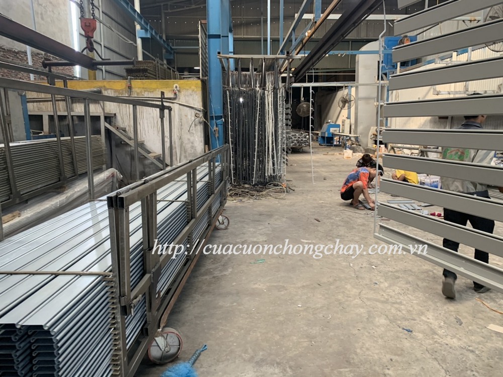 Cửa cuốn chống cháy tại Quảng Ngãi