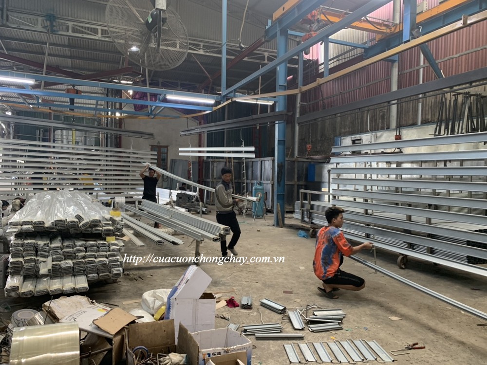 cửa cuốn ngăn cháy korea tại hà nội