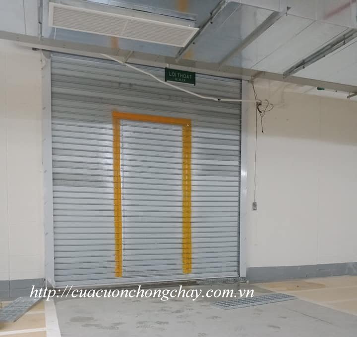 Fire shutter door korea , cửa cuốn ngắn cháy khẩn cấp