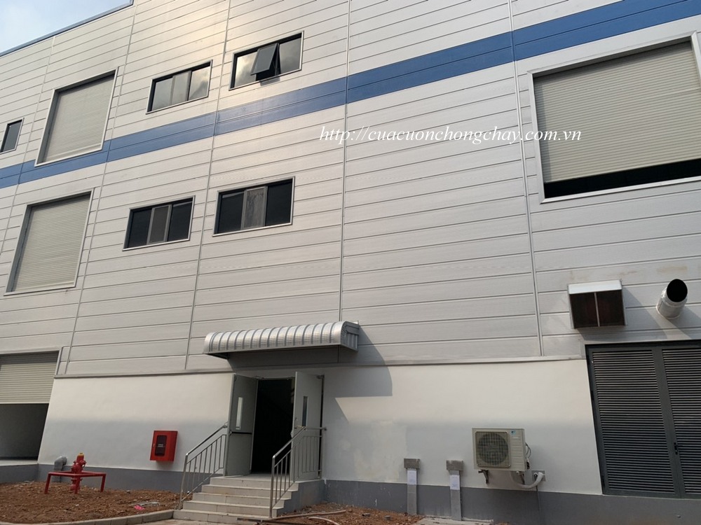 Cửa sập chống cháy, ngăn cháy khu công nghiệp