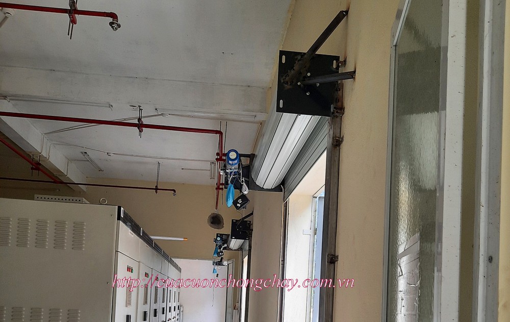 Cửa cuốn chống cháy bằng thép