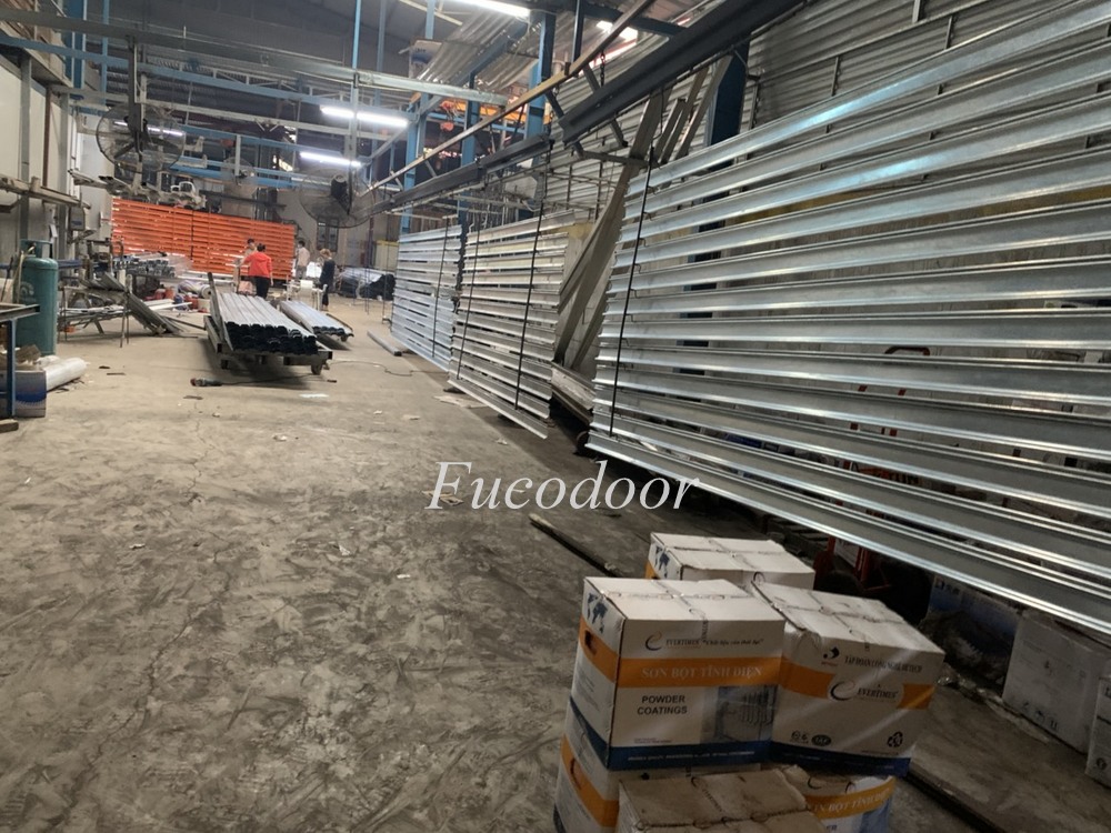 Cửa cuốn chống cháy tại Rạch Giá, Cửa cuốn chống cháy bằng thép