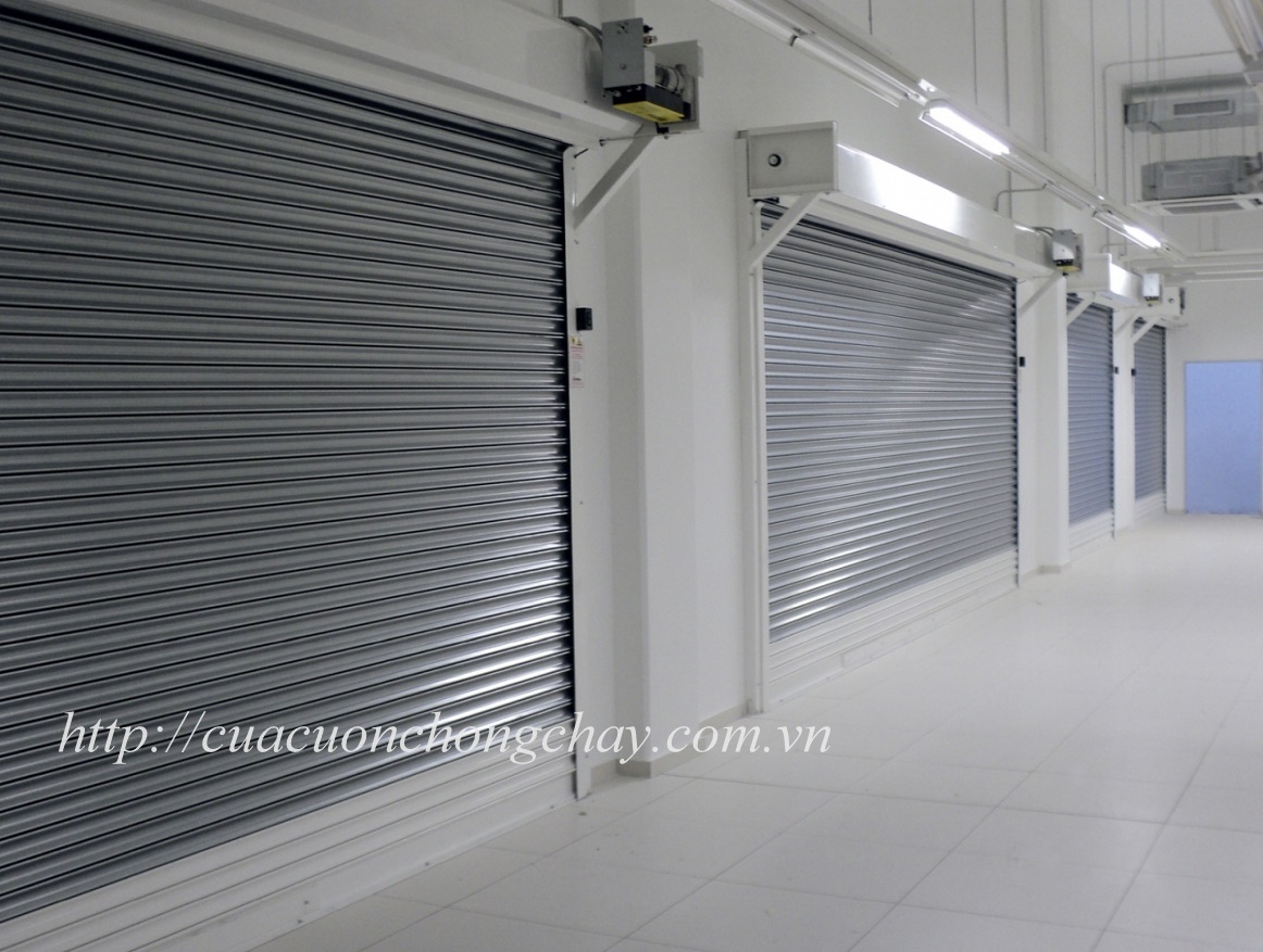Cấu tạo của cửa cuốn chống cháy 