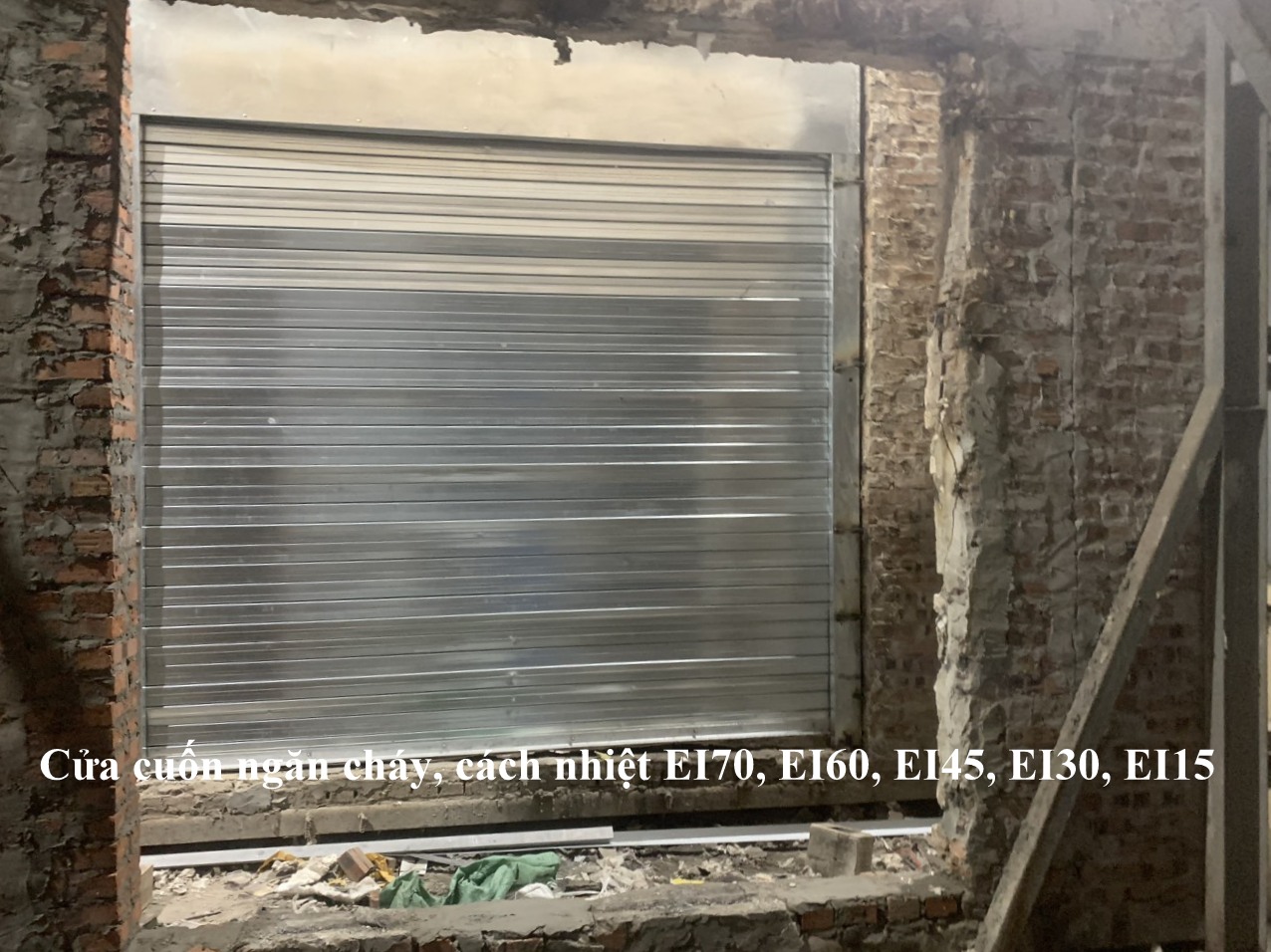 Cửa cuốn chống cháy EI 60 phút 