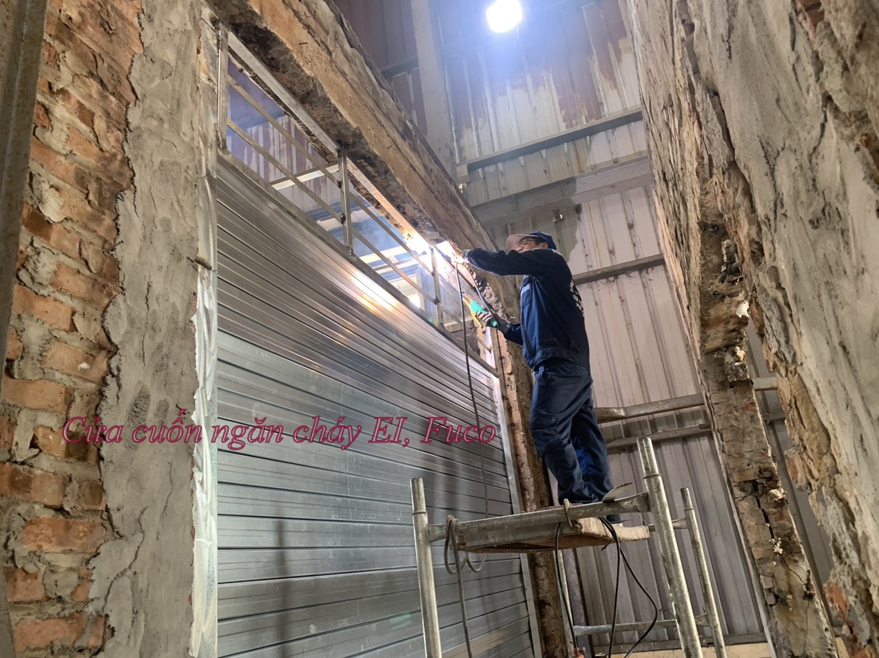 Báo Giá Cửa Cuốn Chống Cháy EI 60