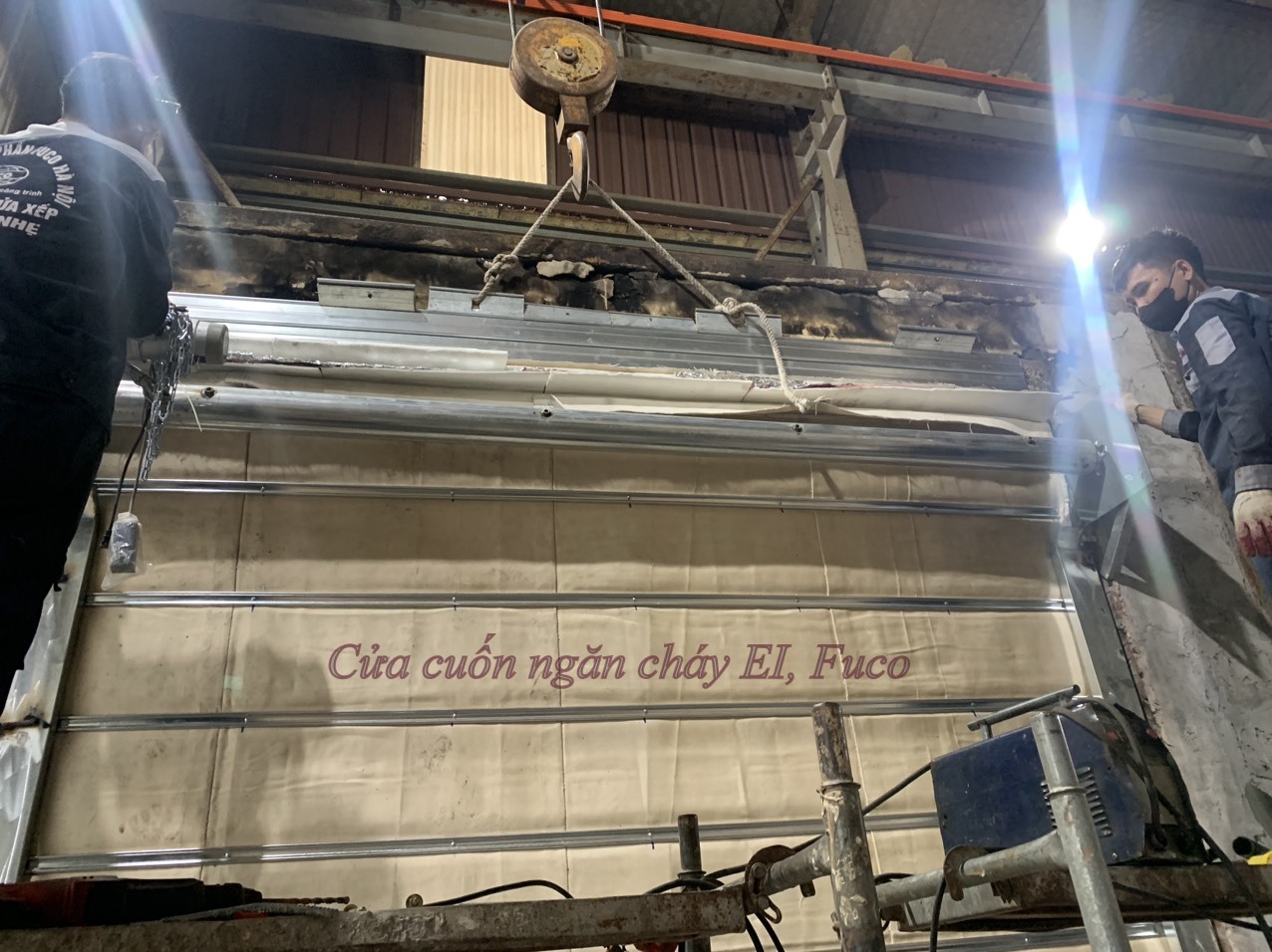 CỬA CUỐN CHỐNG CHÁY EI60 