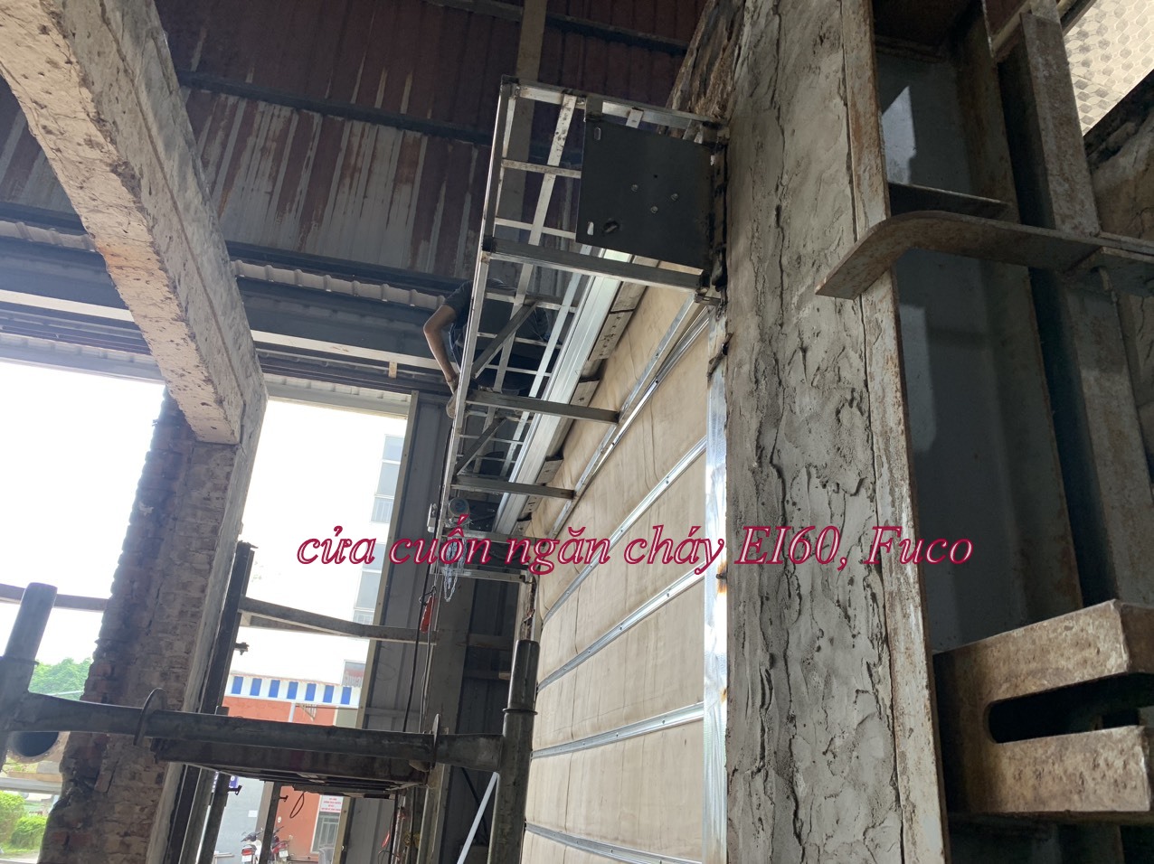 CỬA CUỐN CHỐNG CHÁY EI60 
