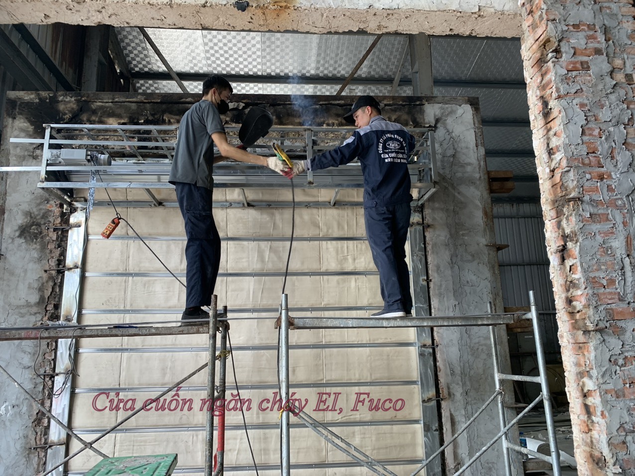 CỬA CUỐN CHỐNG CHÁY EI60 