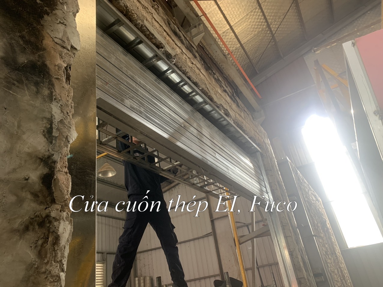 Cửa cuốn chống cháy EI 60 phút 