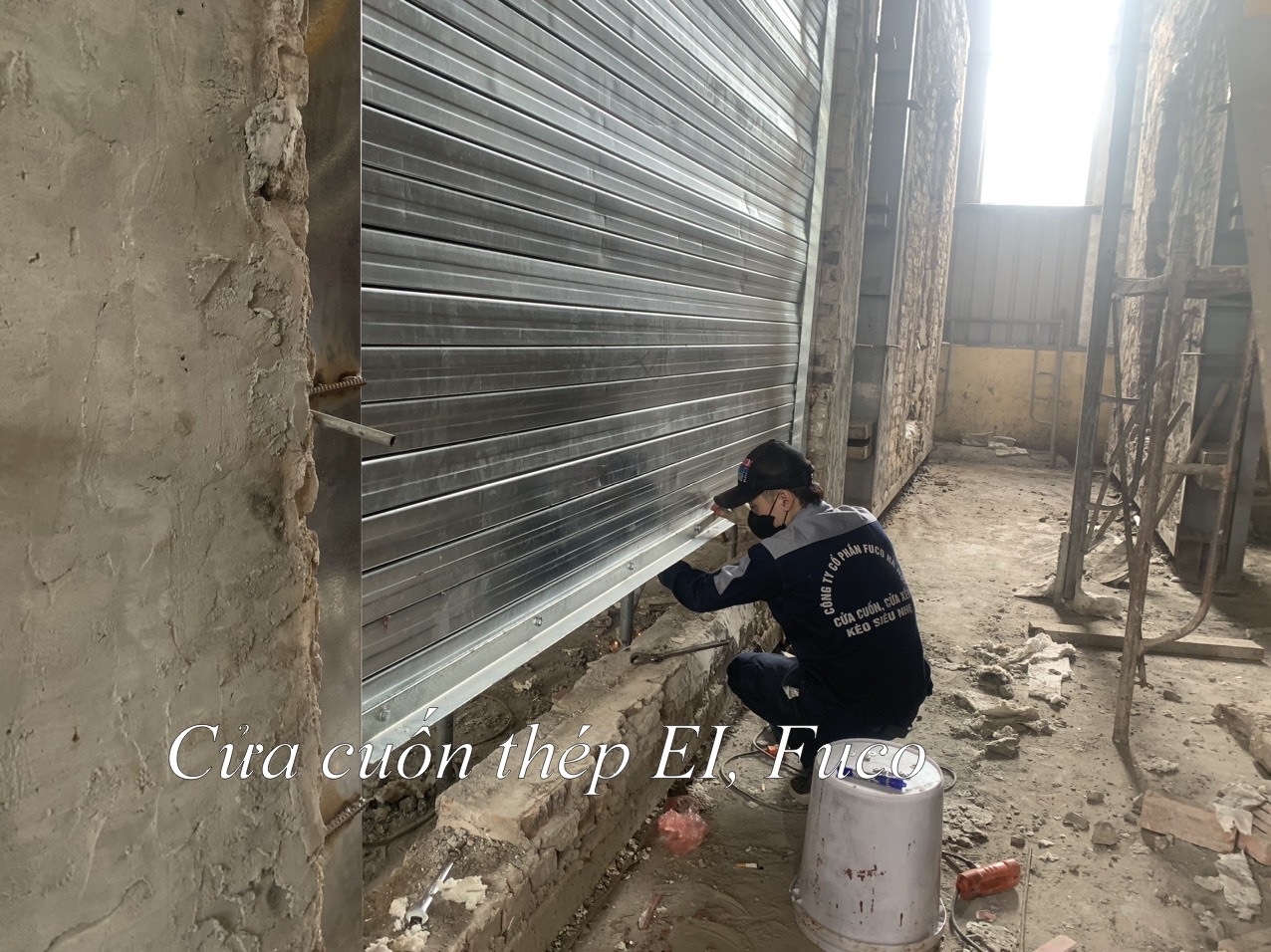 Cửa cuốn chống cháy EI 60 phút 
