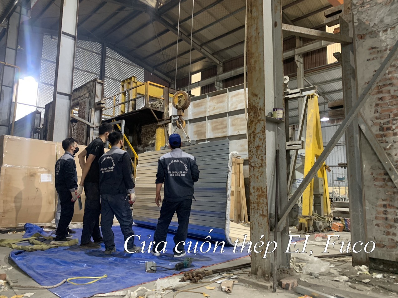 Báo giá cửa cuốn chống cháy EI 60, EI 70, EI 90 phút 