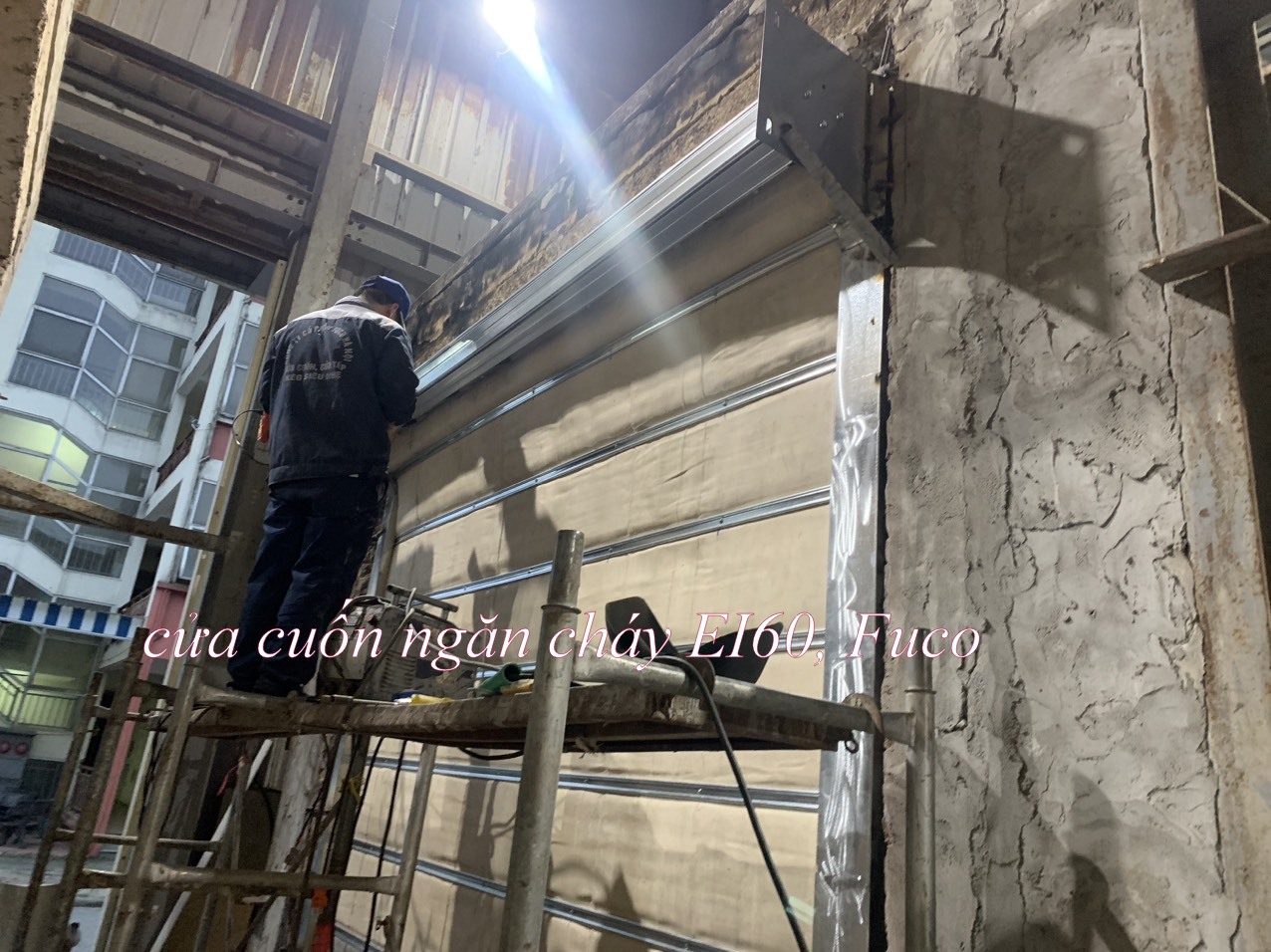 Báo Giá Cửa Cuốn Chống Cháy EI 60