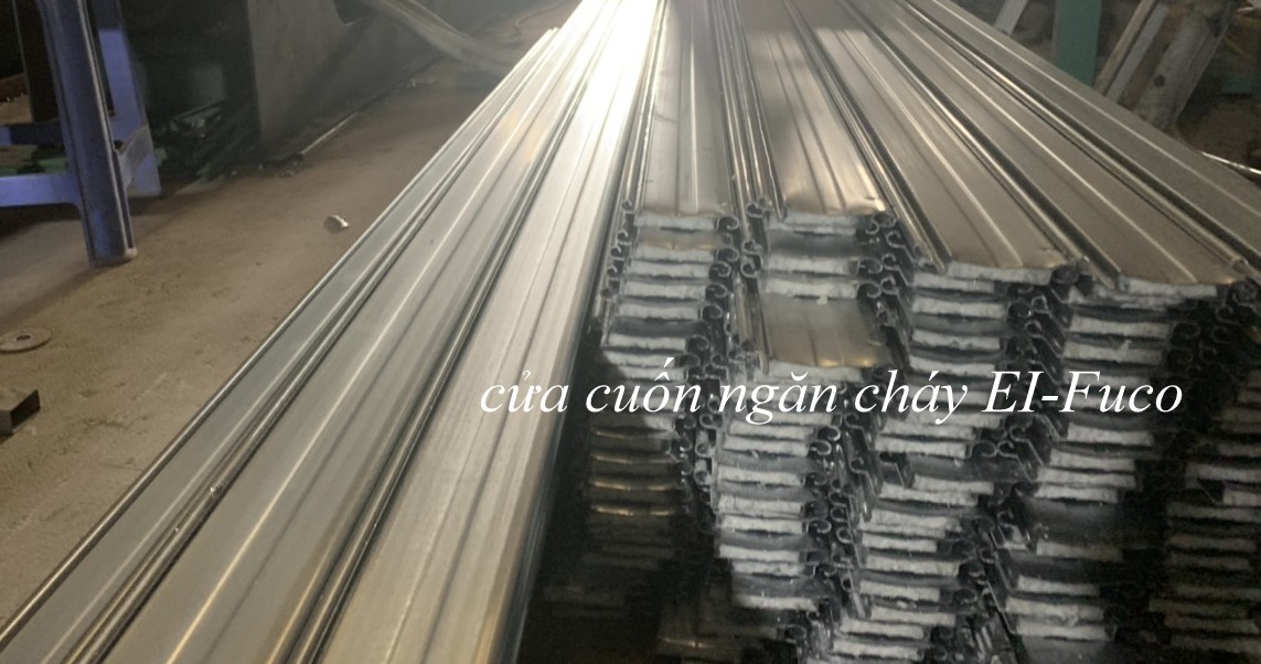 Sản xuất cửa cuốn chống cháy cách nhiệt EI 
