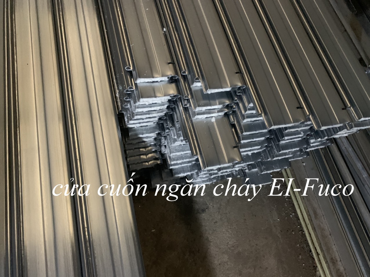 Sản xuất cửa cuốn chống cháy cách nhiệt EI 