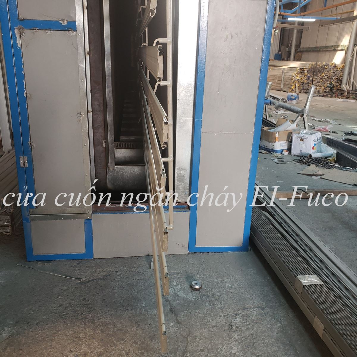 Cửa cuốn chống cháy E120, cách nhiệt EI60 tại Hà Nội