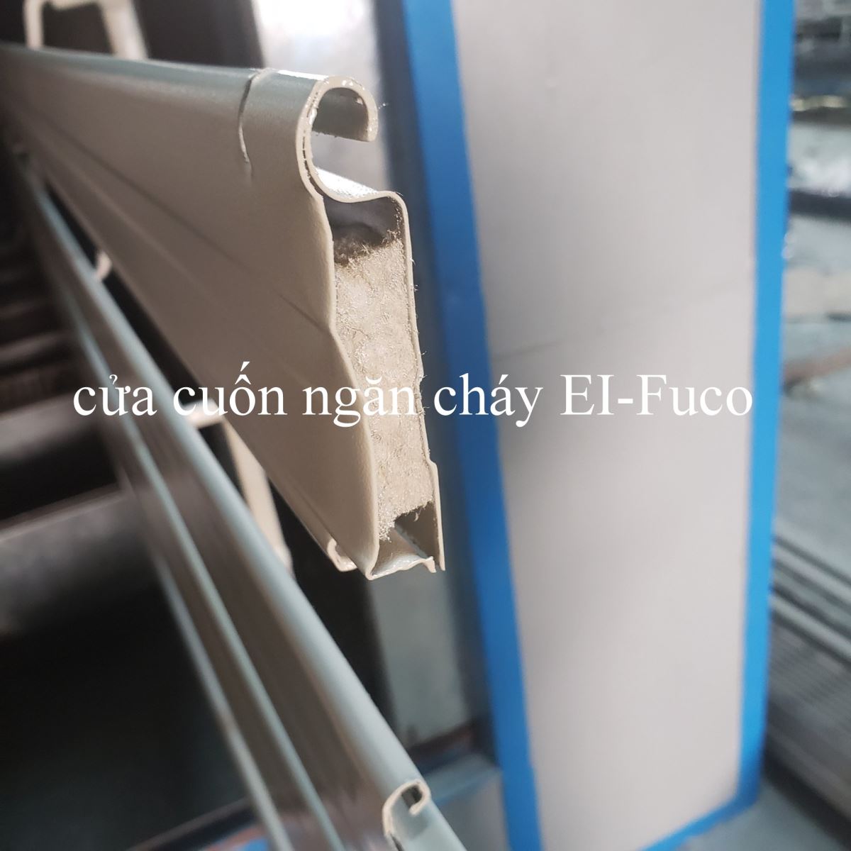Cửa cuốn chống cháy E120, cách nhiệt EI60 tại Hà Nội