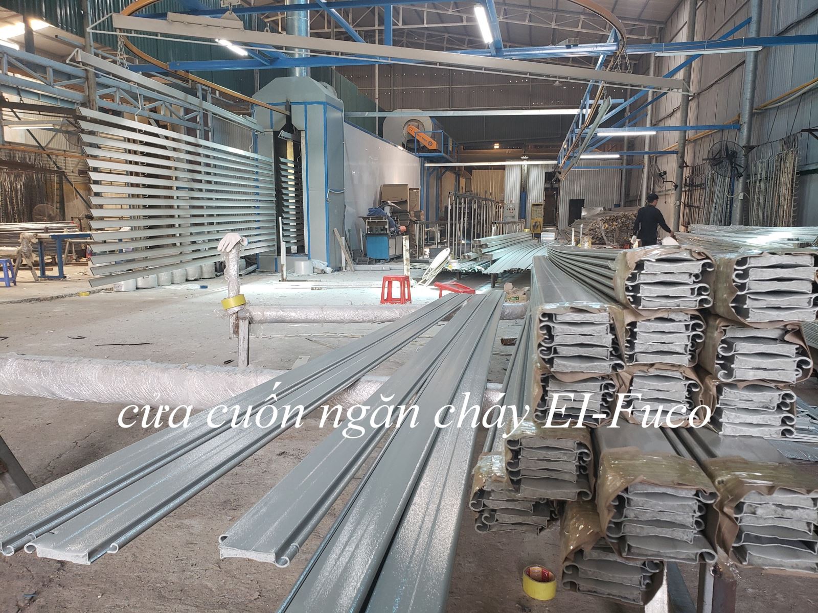 Cửa cuốn chống cháy E120, cách nhiệt EI60 tại Hà Nội