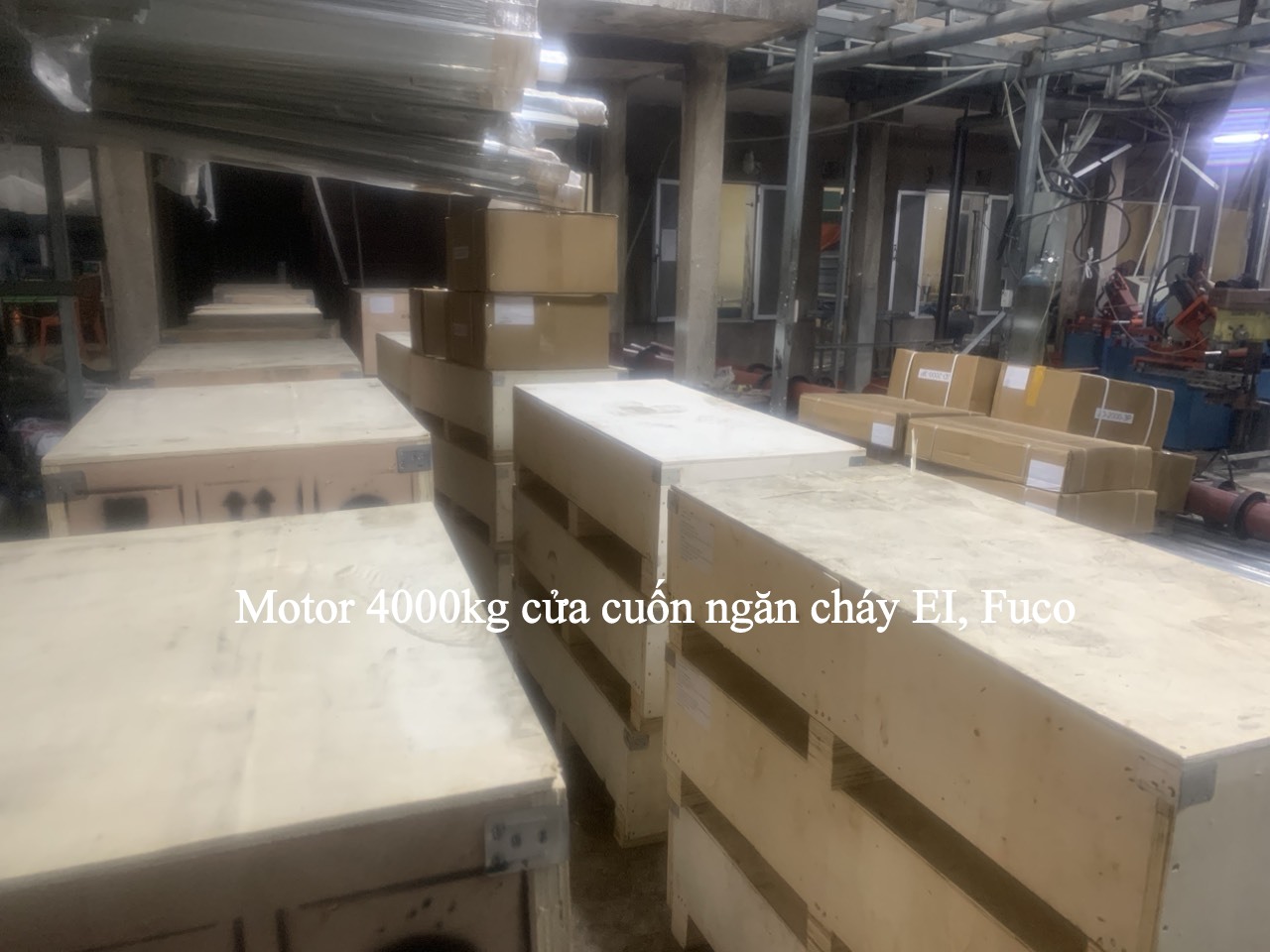 Cửa cuốn chống cháy 