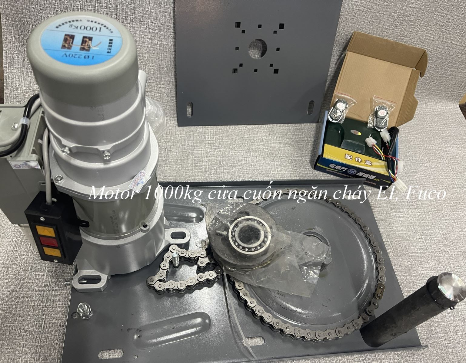 Motor cửa cuốn chống cháy Ei