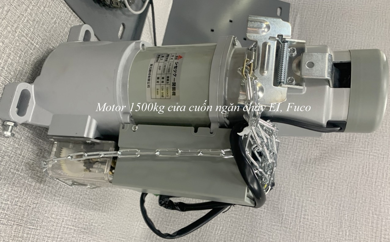 Motor cửa cuốn chống cháy Ei
