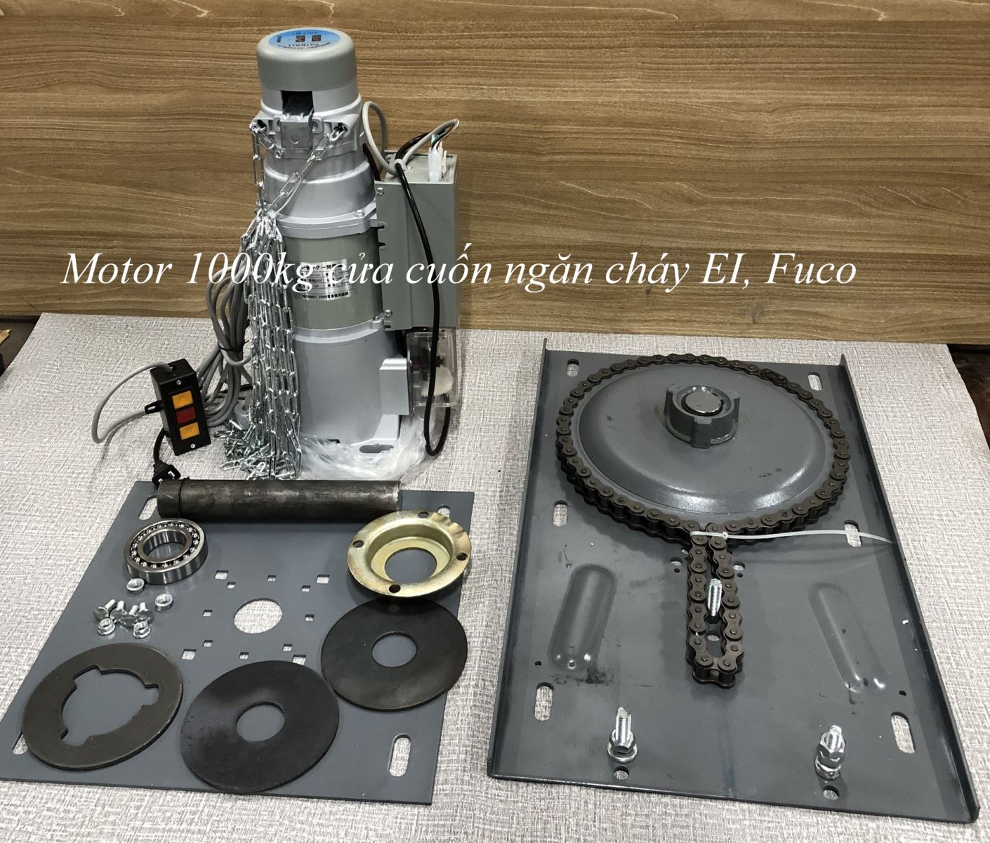 Motor cửa cuốn chống cháy Ei