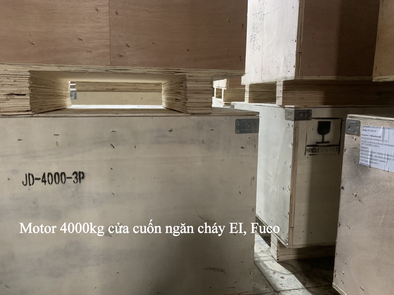 Cửa cuốn chống cháy 