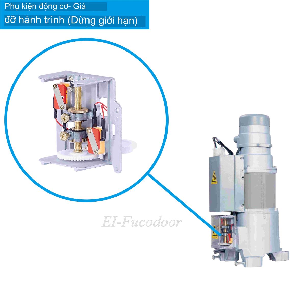 motor Cửa cuốn chống cháy EI 60
