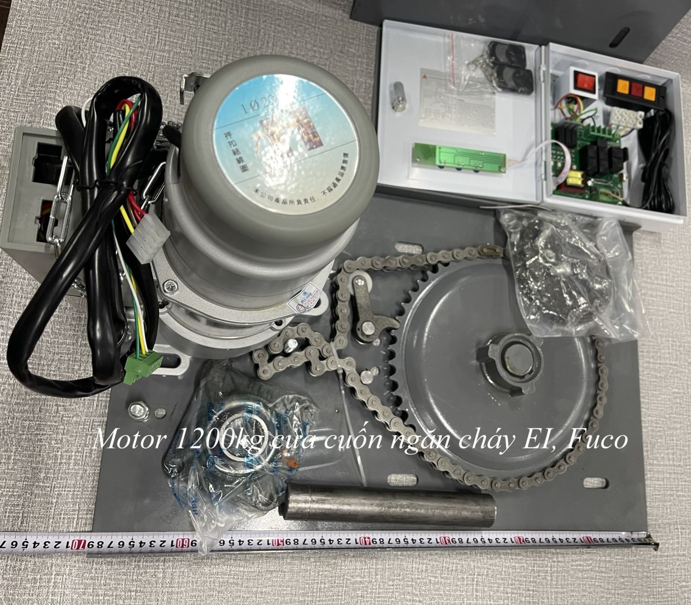 Motor cửa cuốn chống cháy Ei