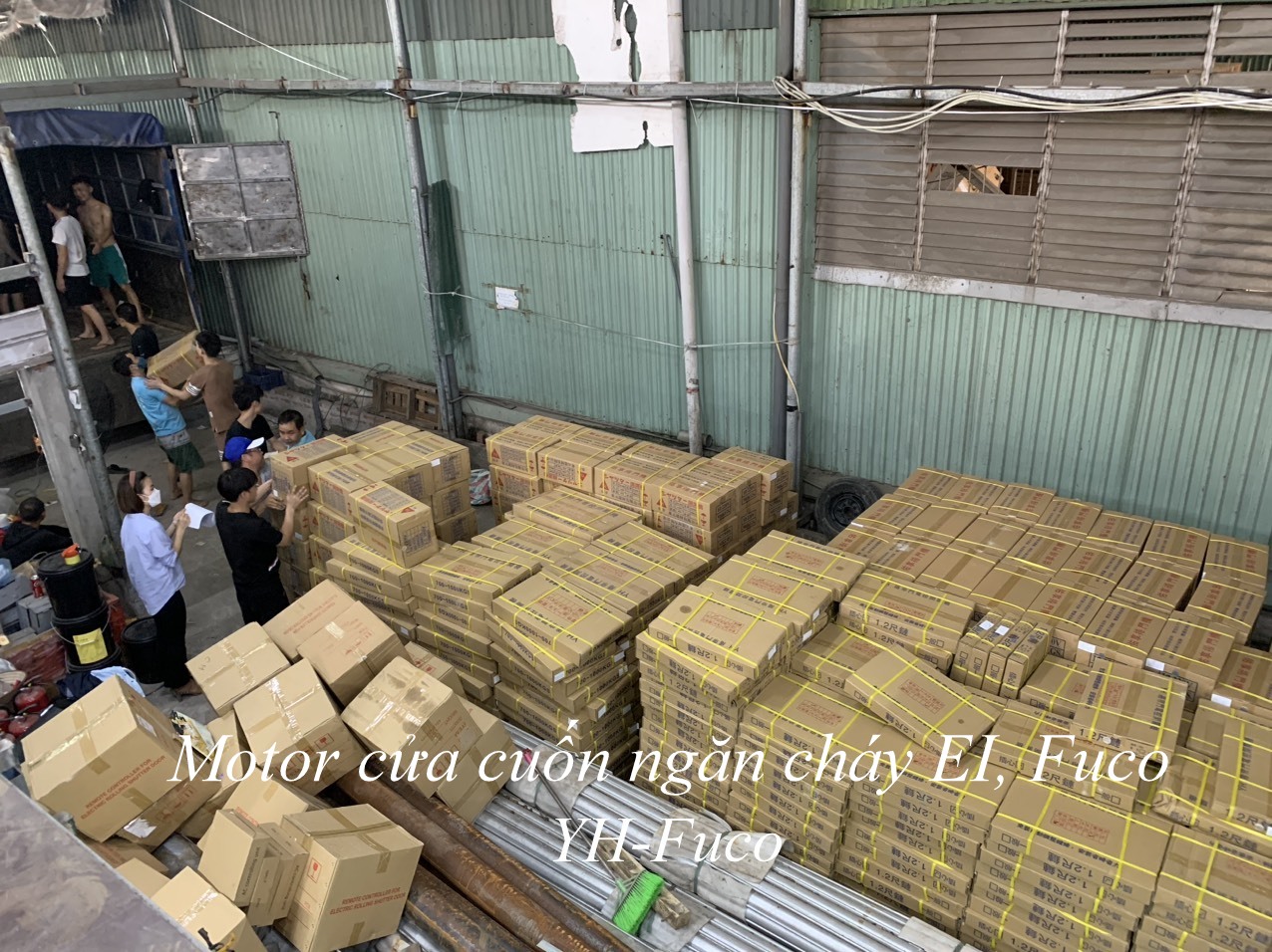 Motor, động cơ cửa cuốn ngăn cháy EI