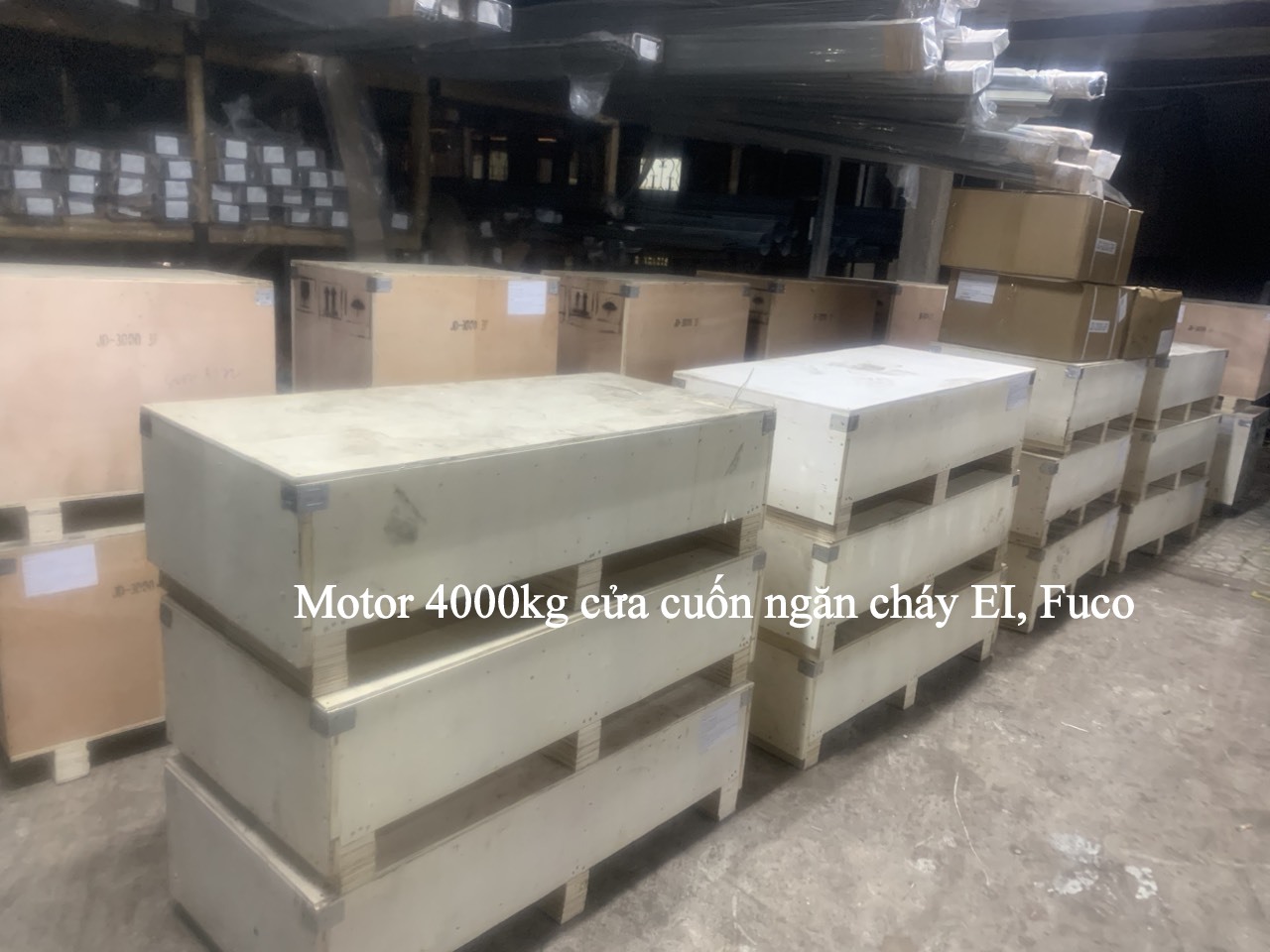 Cửa cuốn chống cháy 