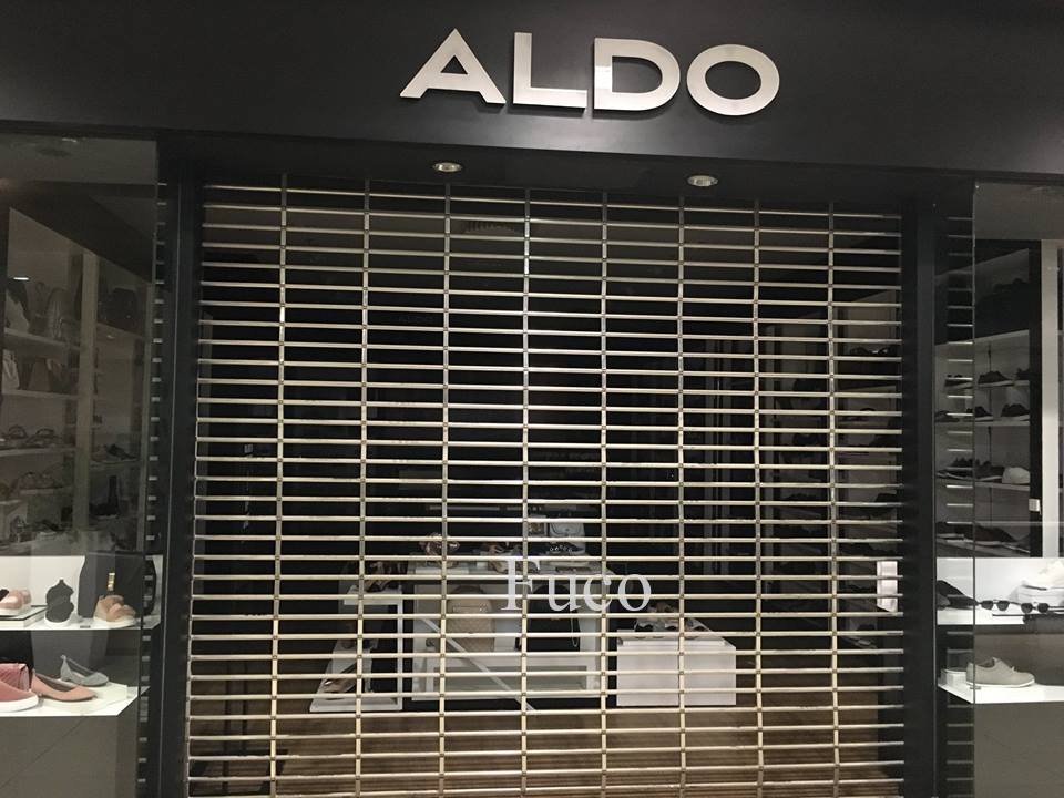 Cửa cuốn song ngang ống tròn 19 và phi 21 sơn tĩnh điện