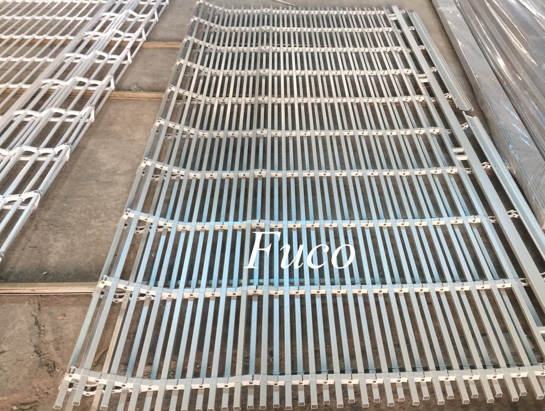 Cửa cuốn song ngang hộp 20x20, sơn tĩnh điện