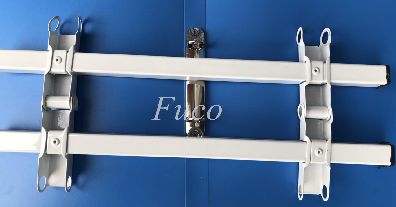 Cửa cuốn song ngang hộp 20x20, sơn tĩnh điện