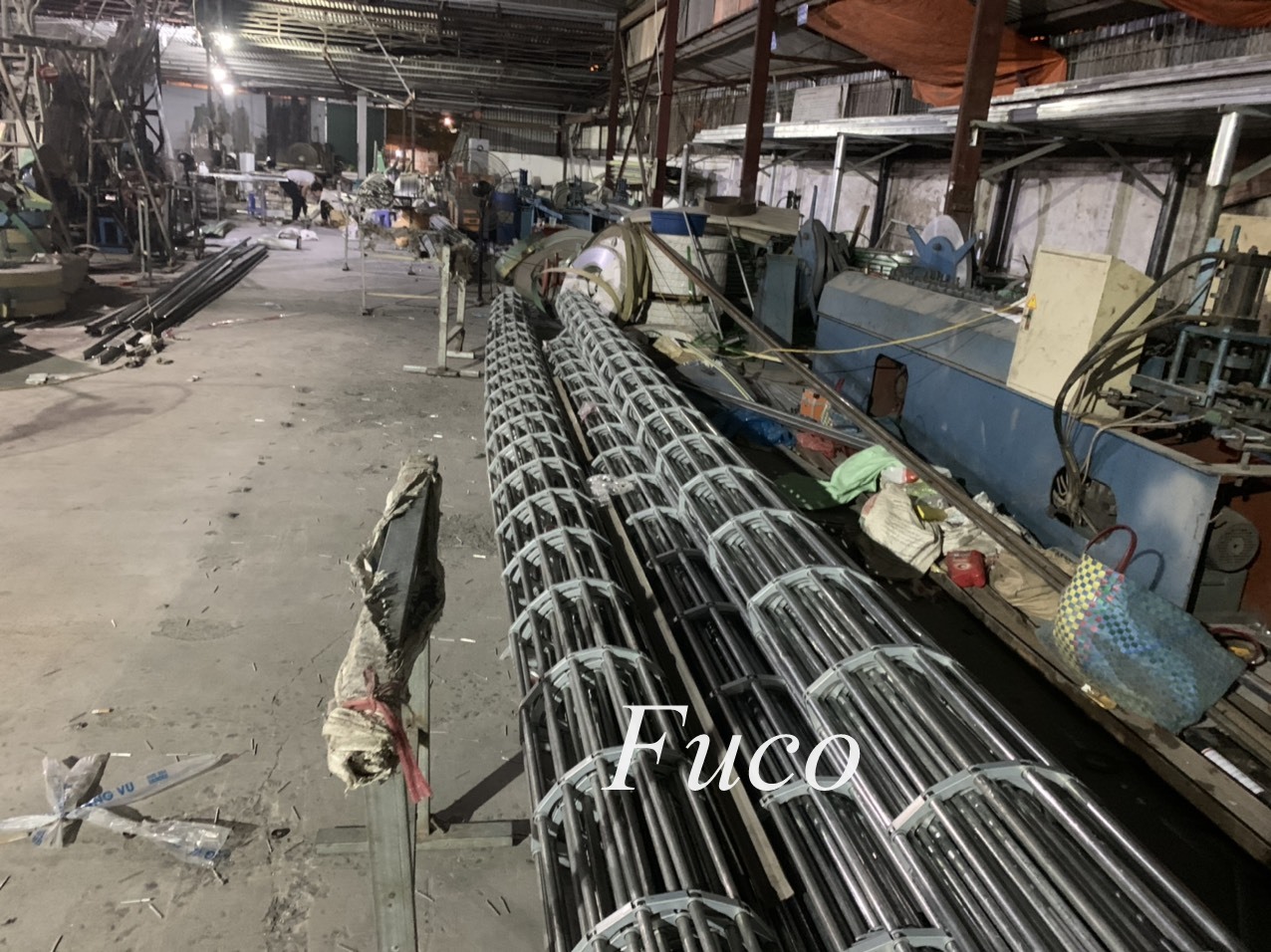 Cửa cuốn song ngang ống tròn 19 và phi 21 sơn tĩnh điện