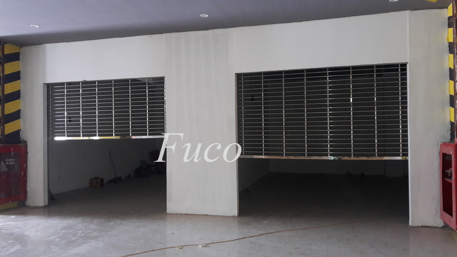 Cửa cuốn song ngang ống tròn 19 và phi 21, INOX 201 và INOX 304