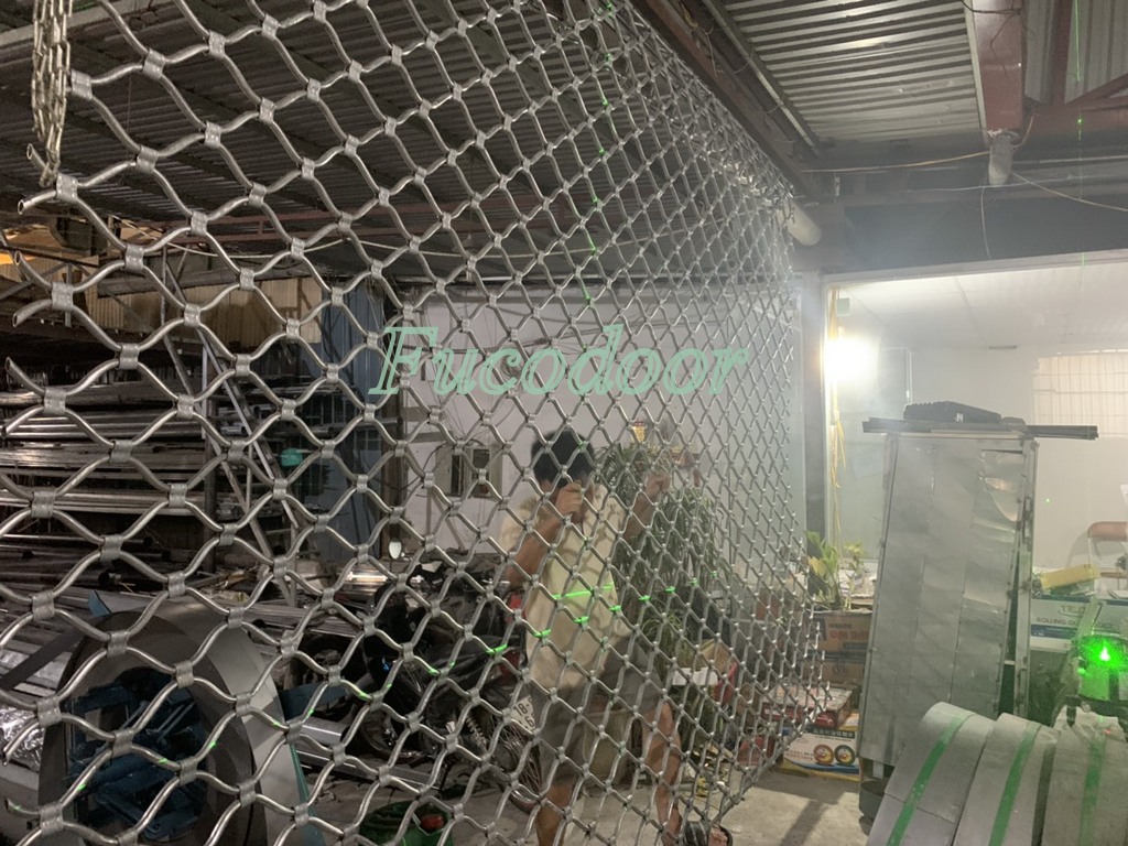 Báo giá Cửa cuốn Mắt Võng, Mắt Lưới tại Lai Châu, Giá cửa cuốn lưới
