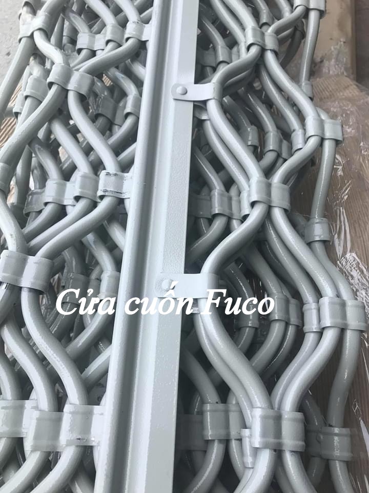 Cửa cuốn lưới mắt võng sơn tĩnh điện