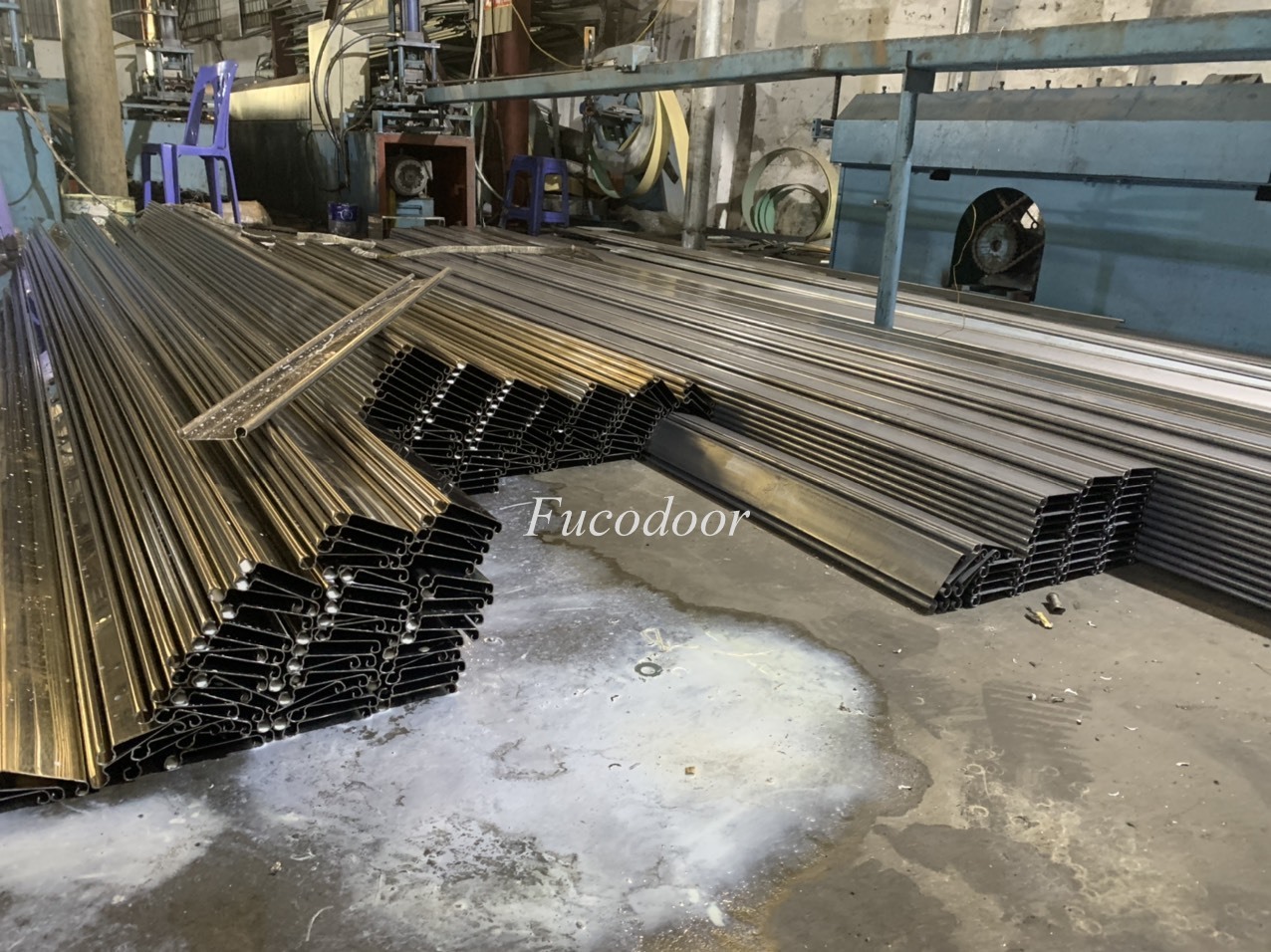 Cửa cuốn INOX 304 bản phẳng, Korea