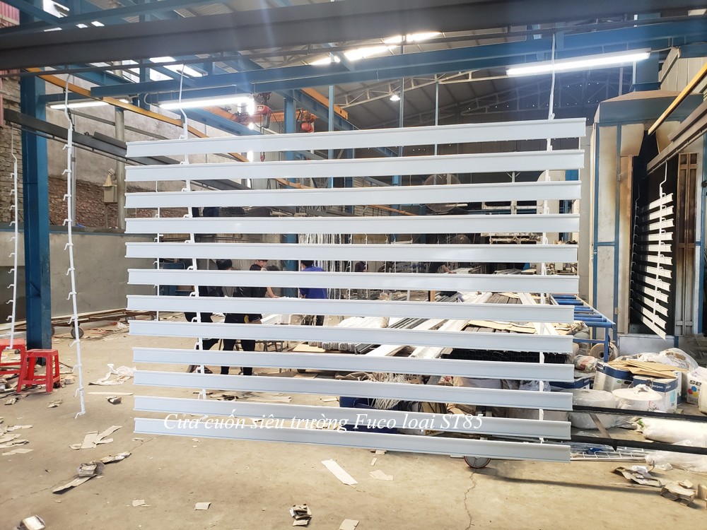 Cửa cuốn siêu trường nhà xưởng tại Lào Cai