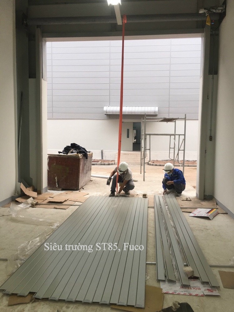 Cửa cuốn siêu trường nhà xưởng tại Nghệ An