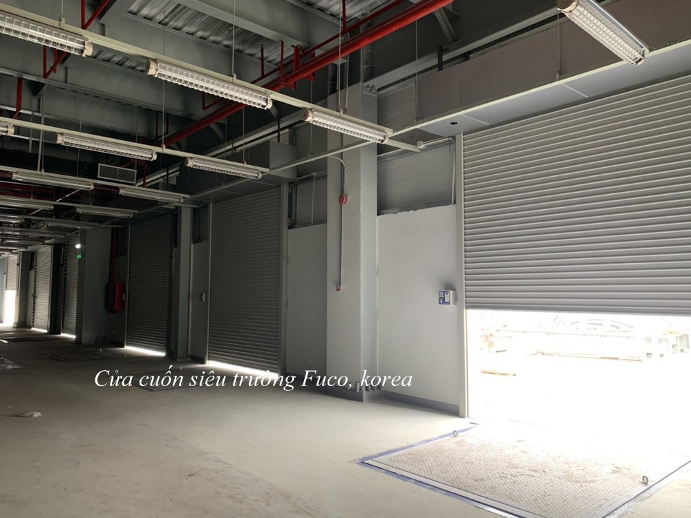 Cửa cuốn siêu trường nhà xưởng tại Nghệ An
