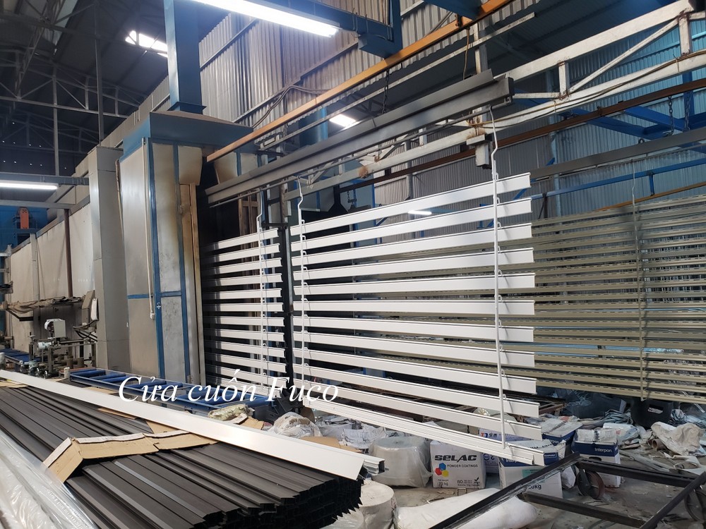 Cửa cuốn siêu trường nhà xưởng tại Hà Tĩnh