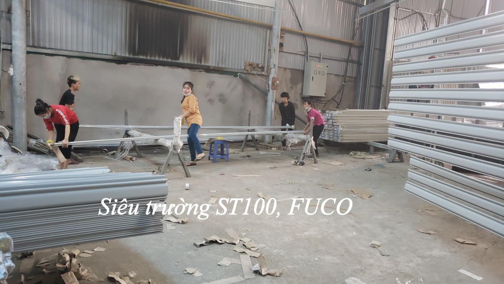 Cửa cuốn siêu trường nhà xưởng tại Nam Định