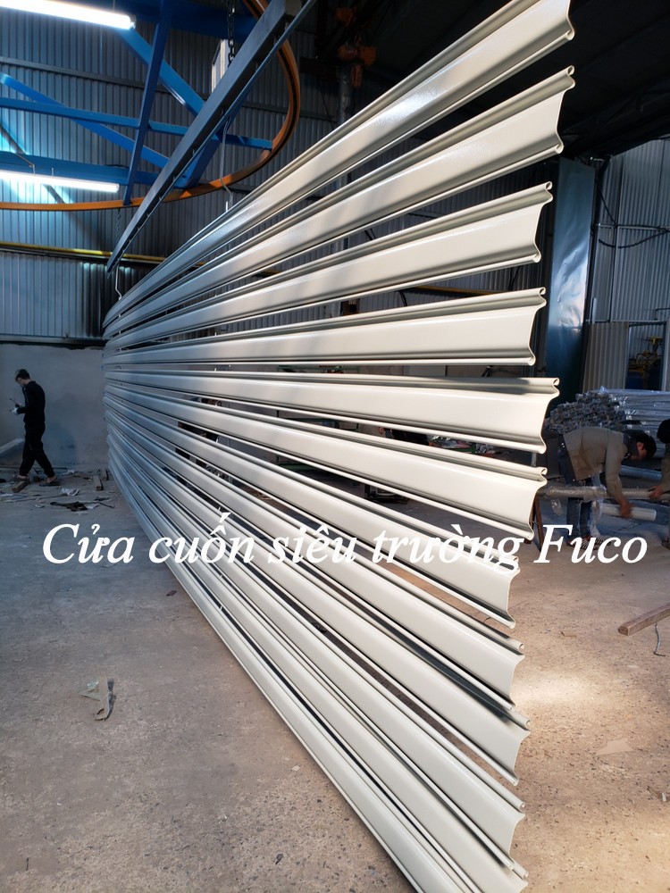 Cửa cuốn siêu trường nhà xưởng tại Lào Cai