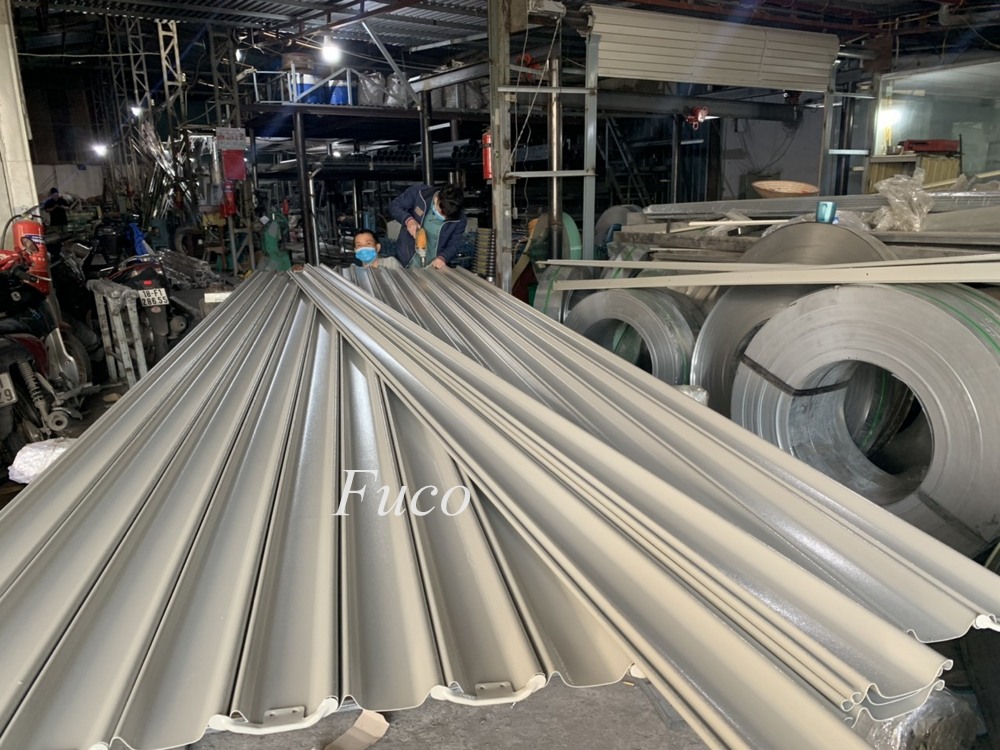 Giá thay lá cửa cuốn thép, Báo giá cửa cuốn siêu trường nhà xưởng